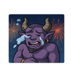 花火とドーンと魔神@SFW（個別スタンプ：5）