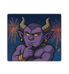 花火とドーンと魔神@SFW（個別スタンプ：6）