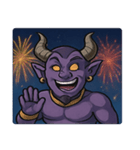 花火とドーンと魔神@SFW（個別スタンプ：7）