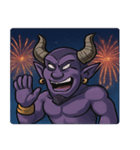 花火とドーンと魔神@SFW（個別スタンプ：8）