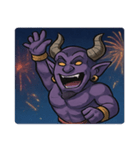 花火とドーンと魔神@SFW（個別スタンプ：10）