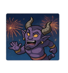 花火とドーンと魔神@SFW（個別スタンプ：11）