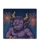 花火とドーンと魔神@SFW（個別スタンプ：12）