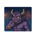 花火とドーンと魔神@SFW（個別スタンプ：13）