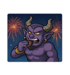 花火とドーンと魔神@SFW（個別スタンプ：14）