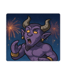 花火とドーンと魔神@SFW（個別スタンプ：15）