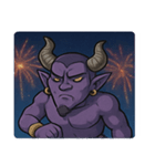 花火とドーンと魔神@SFW（個別スタンプ：19）