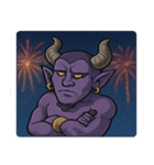 花火とドーンと魔神@SFW（個別スタンプ：22）