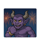 花火とドーンと魔神@SFW（個別スタンプ：23）