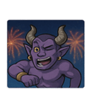 花火とドーンと魔神@SFW（個別スタンプ：24）