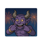 花火とドーンと魔神@SFW（個別スタンプ：25）