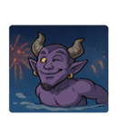 花火とドーンと魔神@SFW（個別スタンプ：28）