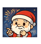 花火とホホホなサンタ2@SFW（個別スタンプ：3）