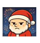 花火とホホホなサンタ2@SFW（個別スタンプ：4）