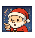 花火とホホホなサンタ2@SFW（個別スタンプ：7）