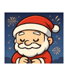 花火とホホホなサンタ2@SFW（個別スタンプ：8）