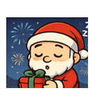 花火とホホホなサンタ2@SFW（個別スタンプ：9）