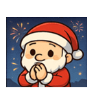 花火とホホホなサンタ2@SFW（個別スタンプ：15）