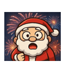 花火とホホホなサンタ2@SFW（個別スタンプ：18）