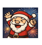 花火とホホホなサンタ2@SFW（個別スタンプ：20）