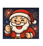 花火とホホホなサンタ2@SFW（個別スタンプ：22）