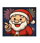 花火とホホホなサンタ2@SFW（個別スタンプ：23）