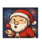 花火とホホホなサンタ2@SFW（個別スタンプ：28）