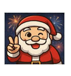 花火とホホホなサンタ2@SFW（個別スタンプ：30）