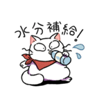 なかよしキャットの夏休み〜時々てんき〜（個別スタンプ：2）