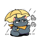 なかよしキャットの夏休み〜時々てんき〜（個別スタンプ：4）