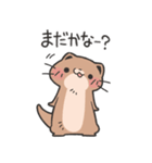 働く過激カワウソスタンプ（個別スタンプ：7）