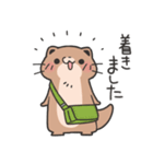 働く過激カワウソスタンプ（個別スタンプ：32）