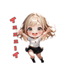 元気モリモリ金髪ギャル参上（個別スタンプ：2）
