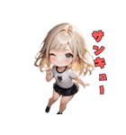 元気モリモリ金髪ギャル参上（個別スタンプ：14）