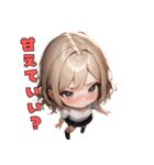 元気モリモリ金髪ギャル参上（個別スタンプ：21）