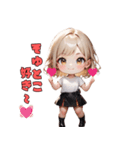 元気モリモリ金髪ギャル参上（個別スタンプ：33）