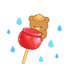 クマたちと夏のグルメ（個別スタンプ：29）