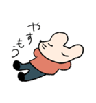 青い車のねずみくん（個別スタンプ：11）