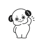 いぬづかさん(文字なし2)（個別スタンプ：1）