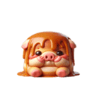 プリンブタ感情コントロール失敗（個別スタンプ：21）