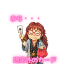 笑顔の占い師ミイ（個別スタンプ：5）