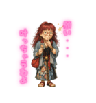 笑顔の占い師ミイ（個別スタンプ：13）