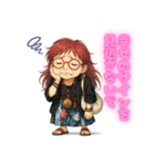 笑顔の占い師ミイ（個別スタンプ：20）