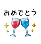 大人かわいい❤️宝石のようなスタンプ（個別スタンプ：20）