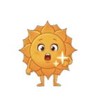 太陽と月の物語（個別スタンプ：7）