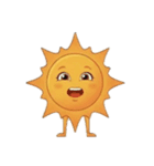 太陽と月の物語（個別スタンプ：8）
