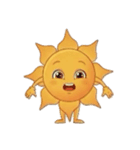 太陽と月の物語（個別スタンプ：9）