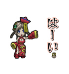 アンデッド動く⚰️キョンシー女子（個別スタンプ：2）