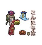アンデッド動く⚰️キョンシー女子（個別スタンプ：11）