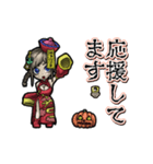 アンデッド動く⚰️キョンシー女子（個別スタンプ：16）